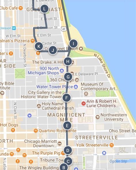 10 Hidden Gems Along The Magnificent Mile Magnificent Mile Map