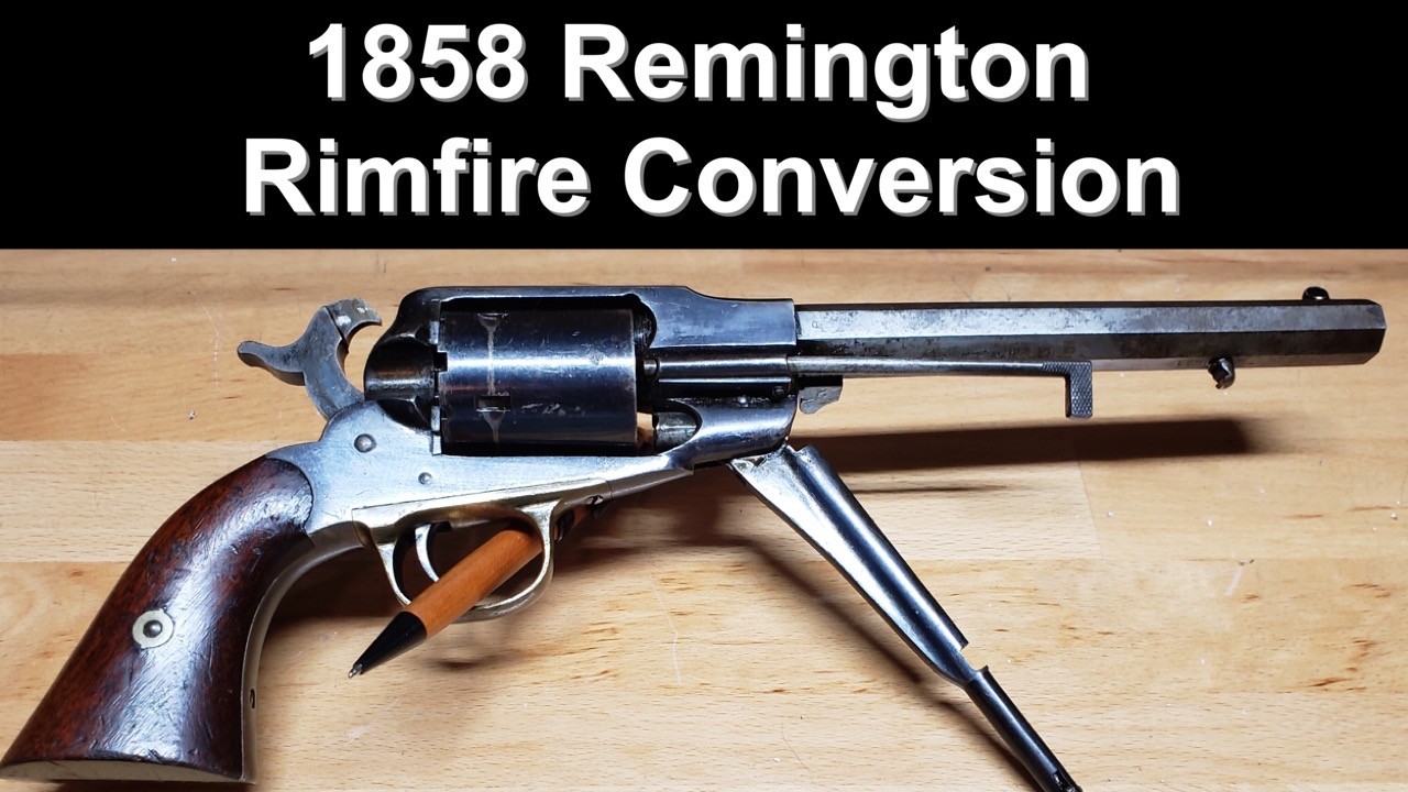 1858 Remington New Army Conversion