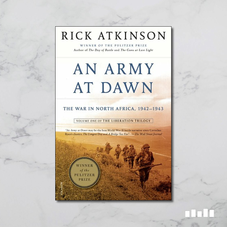 406 An Army At Dawn By Rick Atkinson Hardback Book Estatesales Org