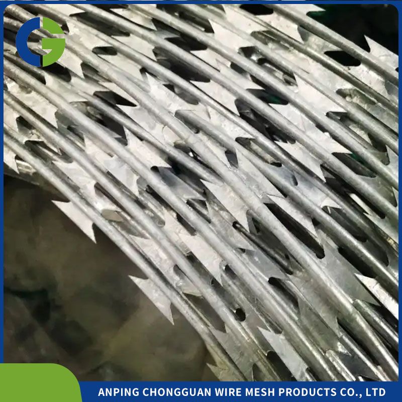 500M Barb Wire Fence Razor Barbed Wire Suppliers Wire Mesh Fences