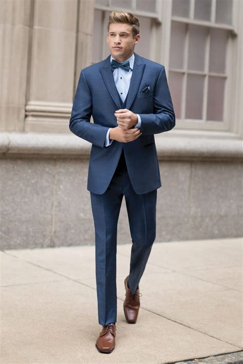 A Fresh Approach To Formalwear The Indigo Blue Lane Tuxedo Is Perfect