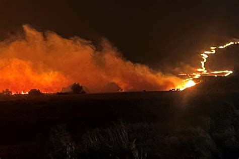 A Map Of Oregon S Durkee Fire Currently The Largest In U S What To