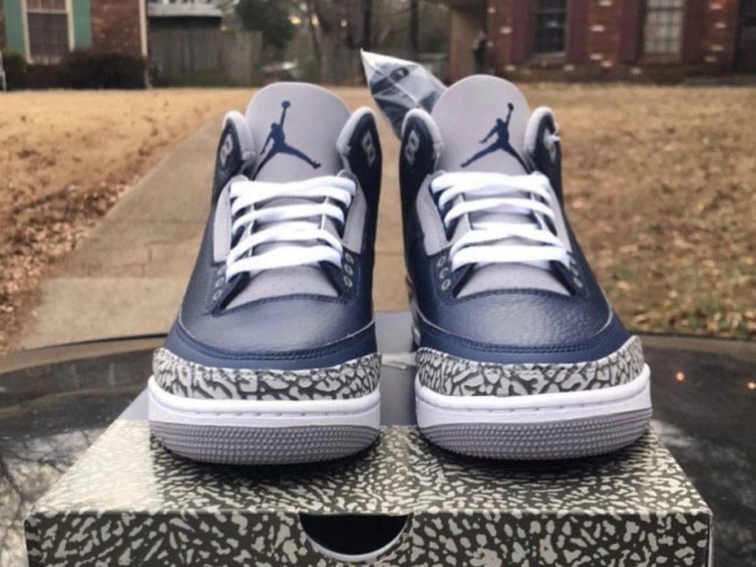 Air Jordan 3 Midnight Navy Ct8532 401 Release Date Sbd