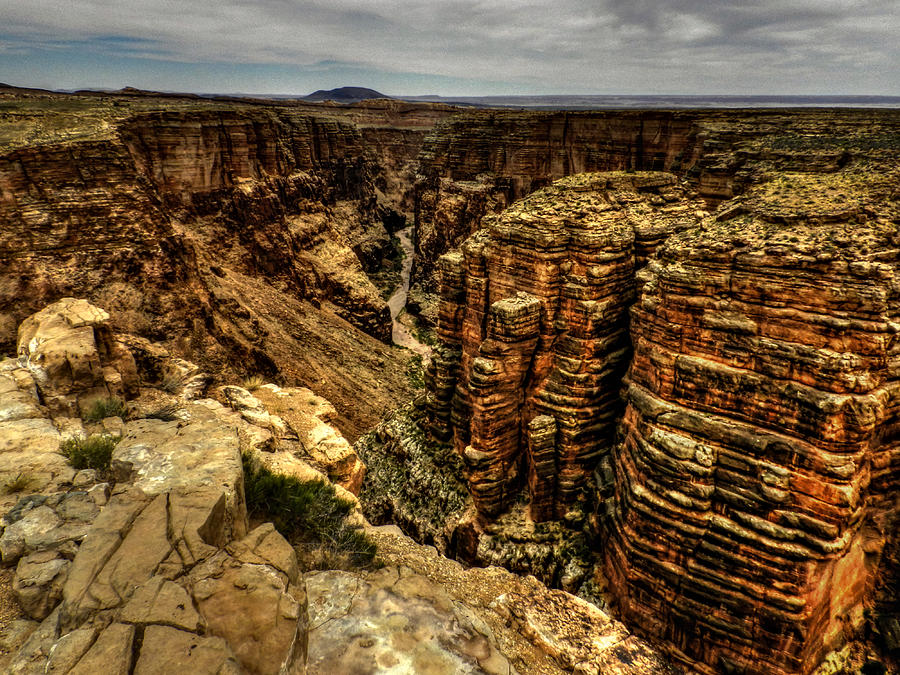 Arizona Little Colorado River Gorge 003 Photograph By Lance Vaughn