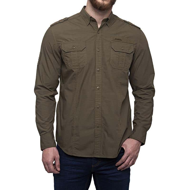 Army Fatigue Shirt Drab Olive Online Royal Enfield Store