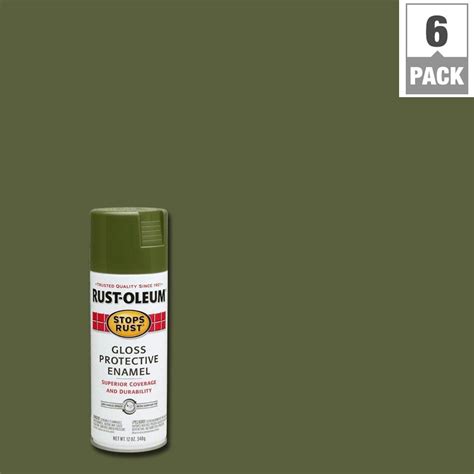 Army Green Gloss Protective Enamel Paints 214087 Army Green Paint