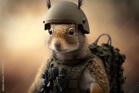 Army Squirrel