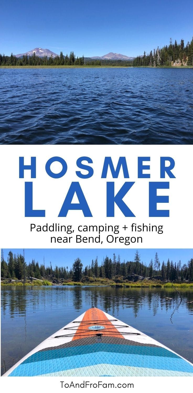 Beautiful Hosmer Lake Near Bend Or Camping Fishing Paddling