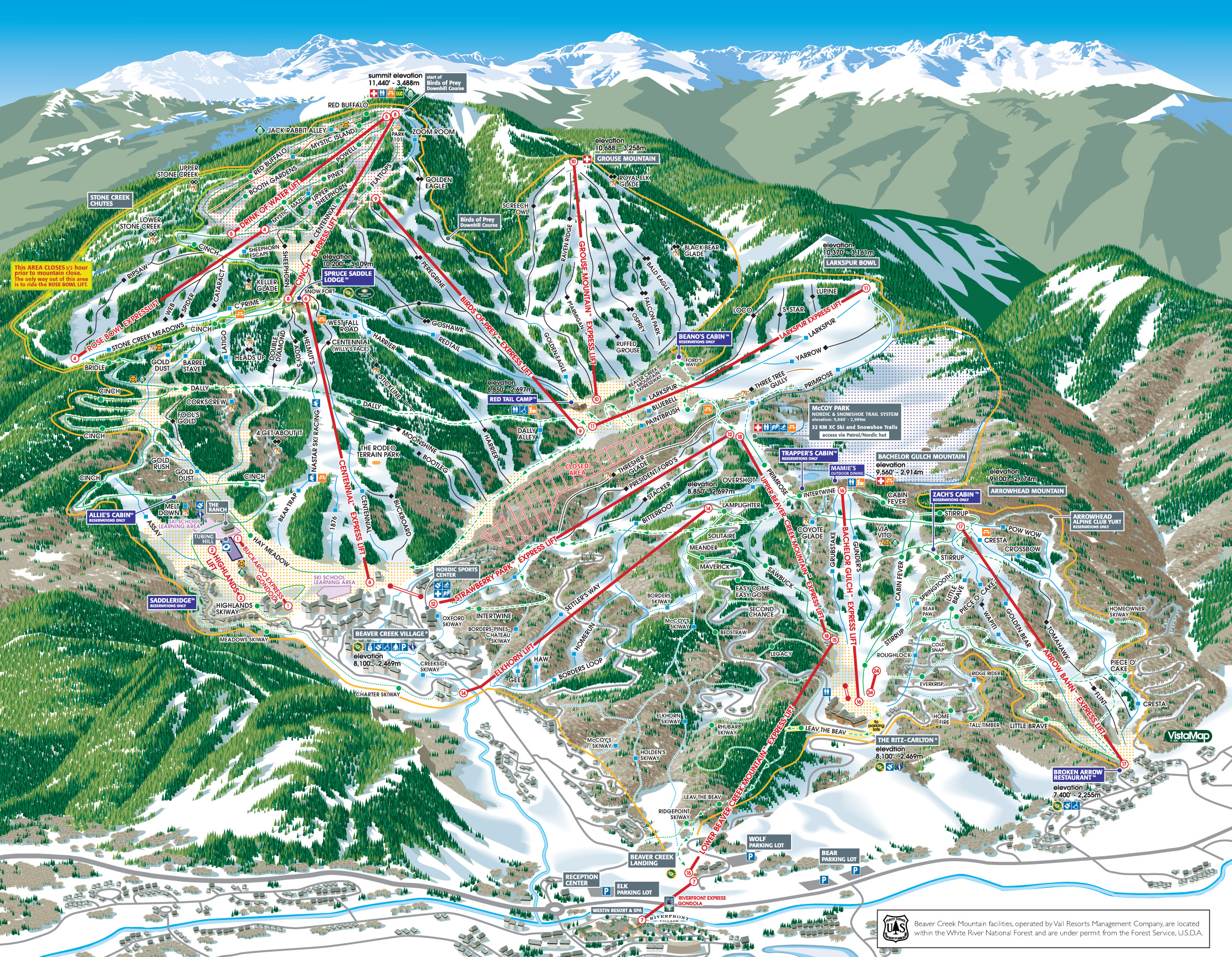 Beaver Creek Map