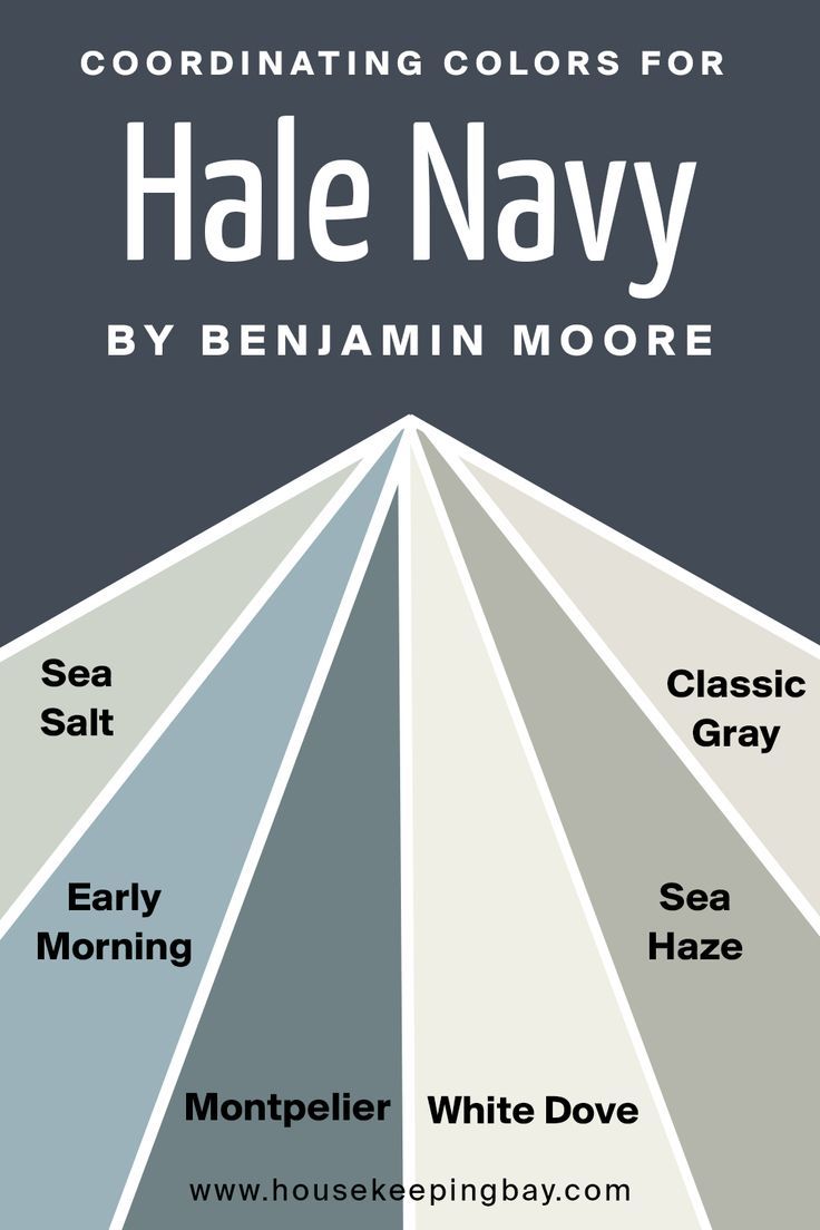 Benjamin Moore Navy Hale