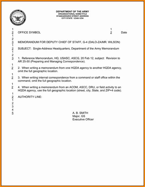 Best S Of Military Signature Block Format Army Memo Latter Example