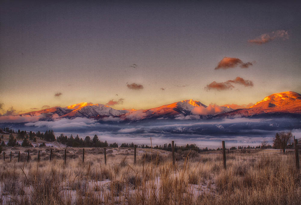 Bitterroot Mountain Range