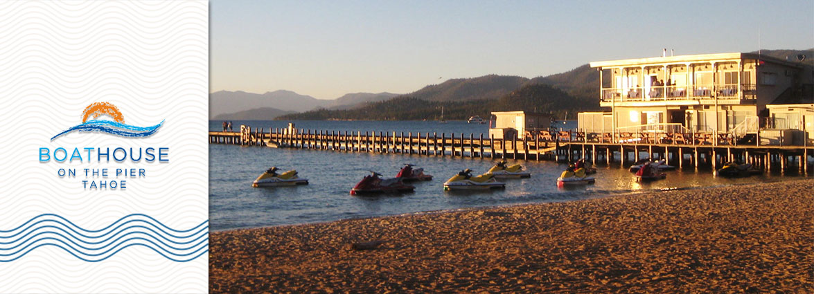 Boathouse On The Pier Lake Tahoe