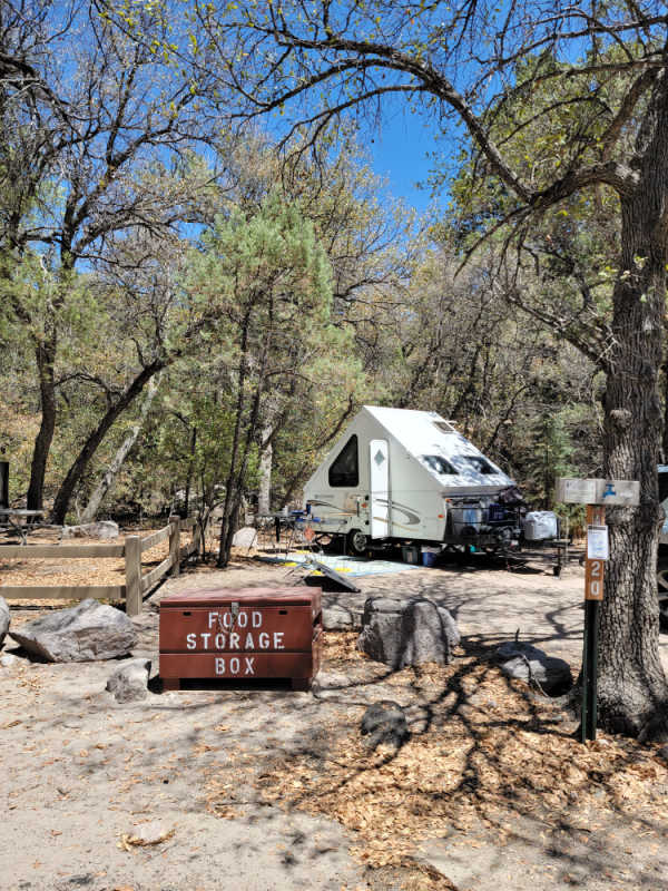 Bonita Canyon Campground Chiricahua National Monument Park Ranger John