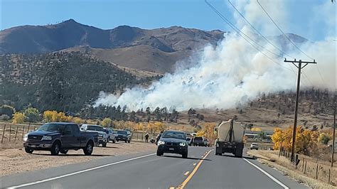 Boulder County Wildfire Forces Evacuations North Of City 9News Com