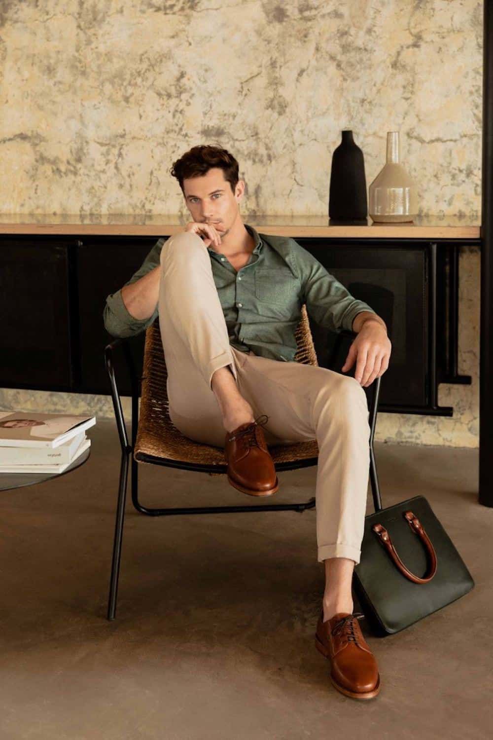 Brown Shoes Khaki Pants How To Master This Outfit Combo