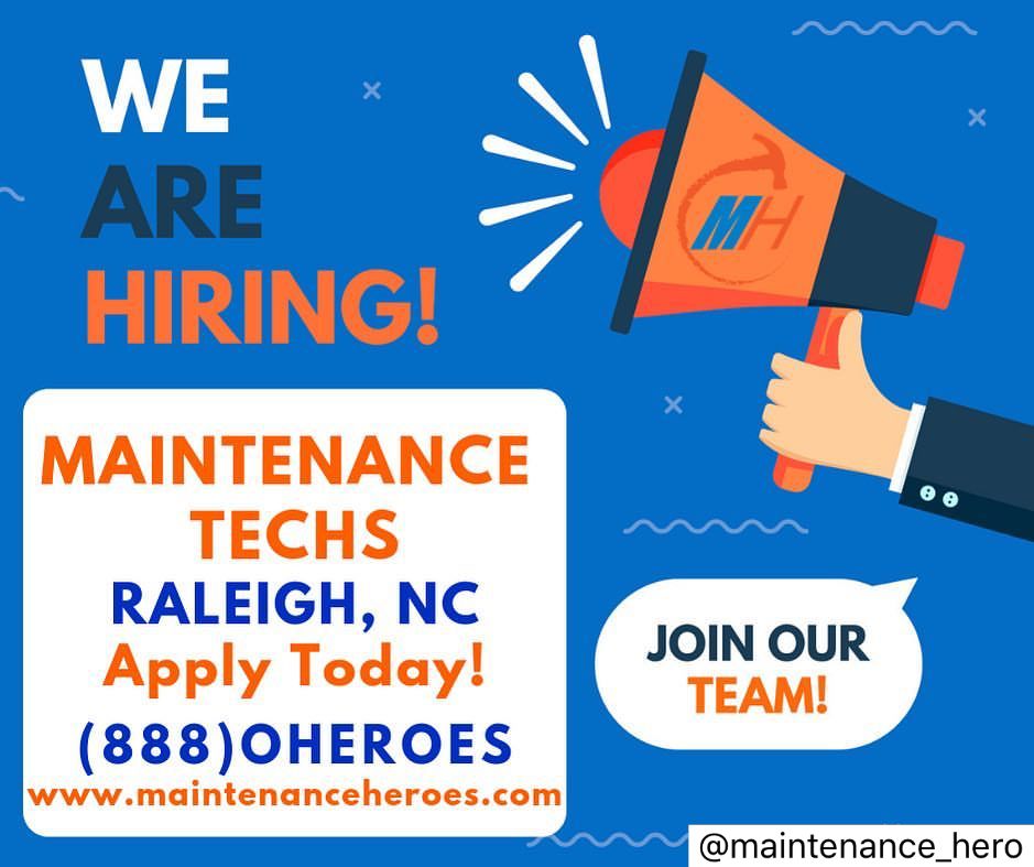 Calling All Maintenance We Have Open Maintenance Positions In