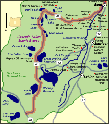 Cascade Lakes Scenic Byway Oregon Com