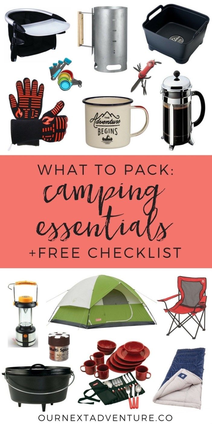 Checklist Essentials For A Family Camping Trip Our Next Adventure