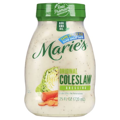 Coleslaw Dressing 25 Fl Oz Marie S