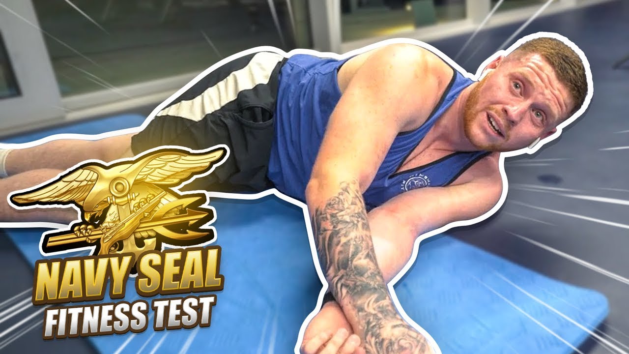 College Athletes Attempt The Navy Seal Fitness Test Youtube