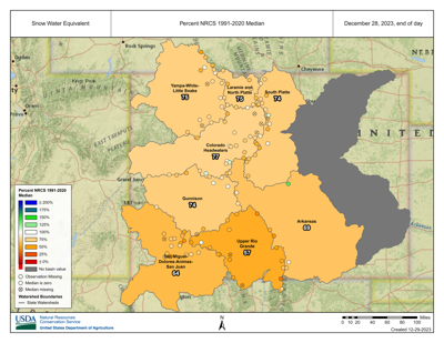 Colorado Snowpack Map: Visualizing Winter's White Blanket