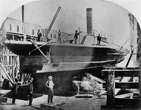 Confederate Civil War Ironclad Css Arkansas Photo Iron Clad Navy Ship