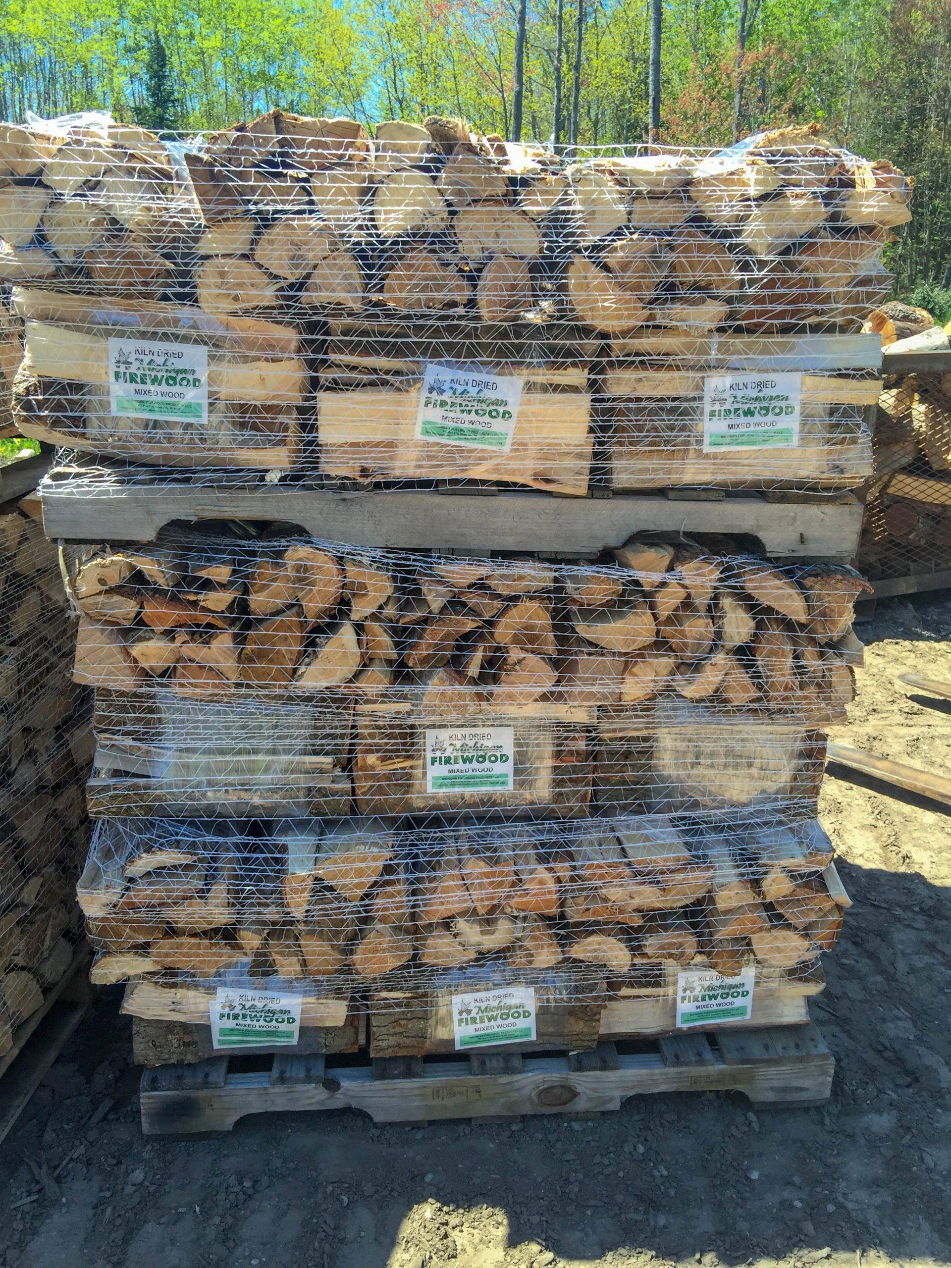 Cord Sizing Firewood Terminology Michigan Fuelwood Products