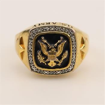 Customize Your Own Us Army Ring Danbury Mint