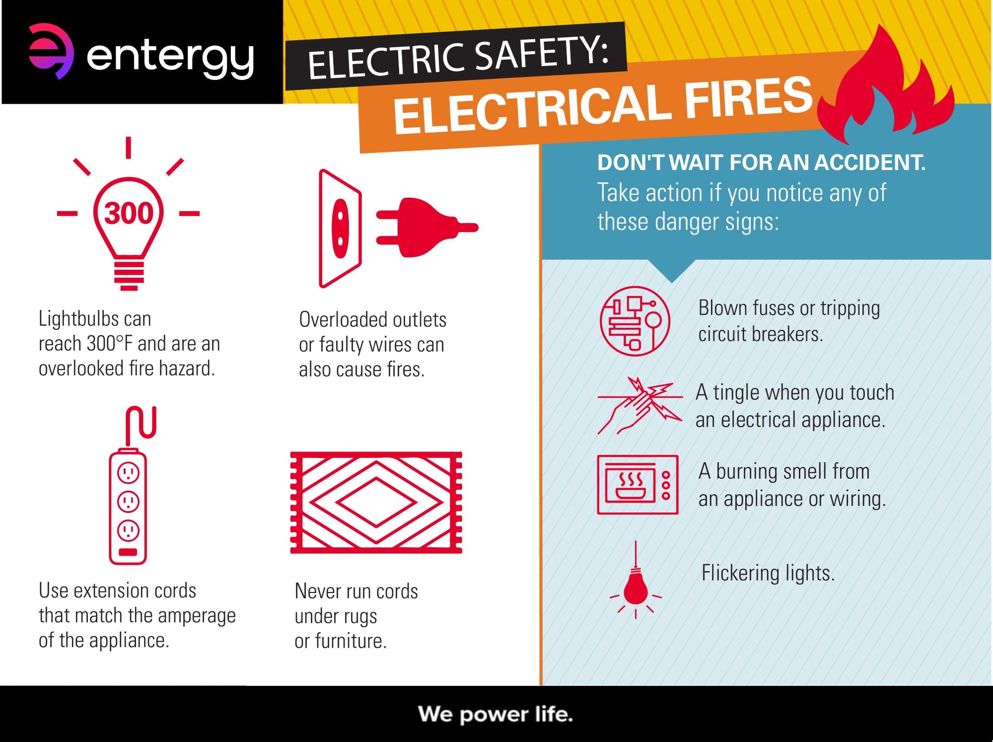 Electric Safety Electrical Fires Entergy Newsroom