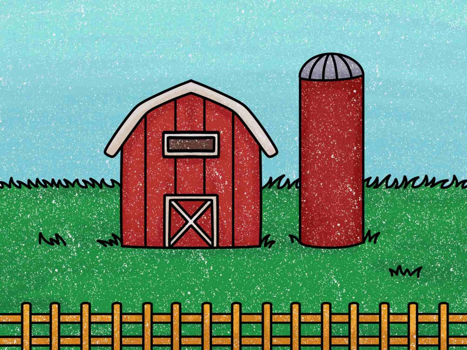 Farm Drawing Easy: A Stepbystep Guide For Beginners