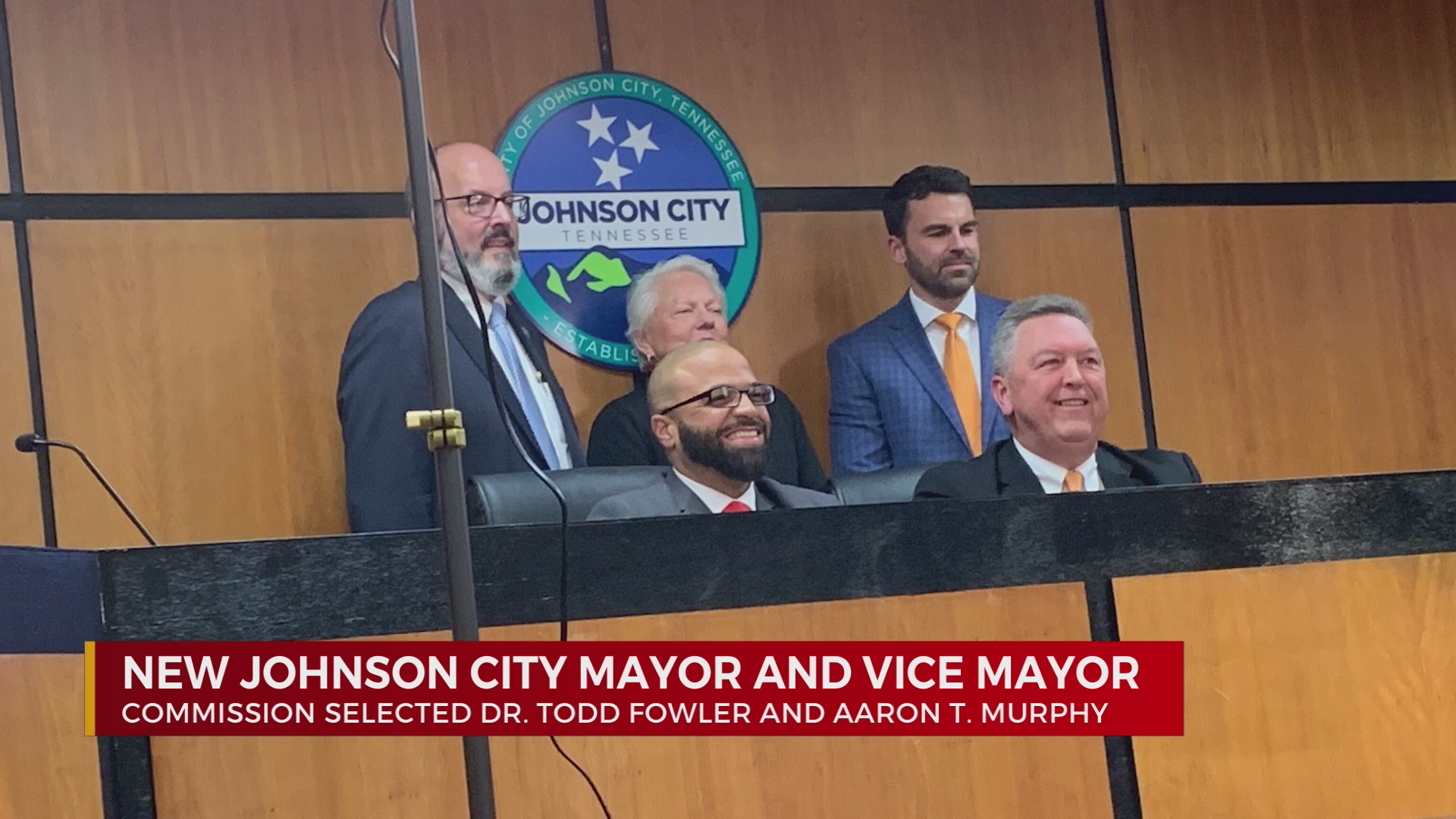 Fowler Appointed New Johnson City Mayor Murphy Made Vice Mayor Wjhl