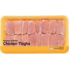 Freshness Guaranteed Boneless Skinless Chicken Thighs Family Pack 19G