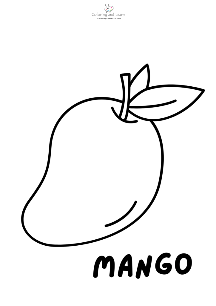 Fruits Coloring Pages Free 2025 Coloring And Learn