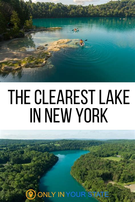 Get Away From It All At This Crystal Clear Lake In New York Green