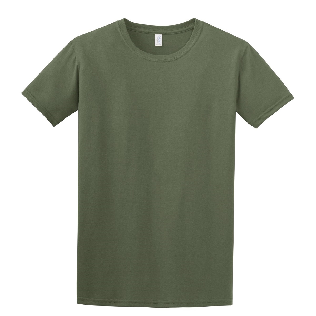 Gildan 64000 Softstyle T Shirt Military Green Full Source