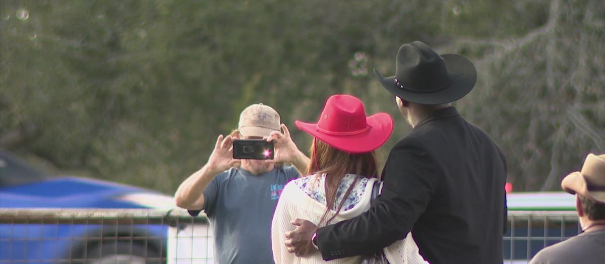 God S Army Convoy Holds Rally In Dripping Springs Before Heading To