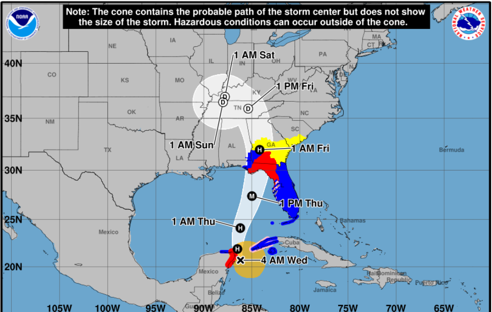 Helene Hurricane Map: Track Its Path & Stay Prepared