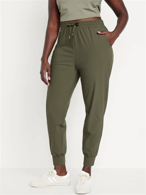 High Waisted Sleektech Joggers Old Navy