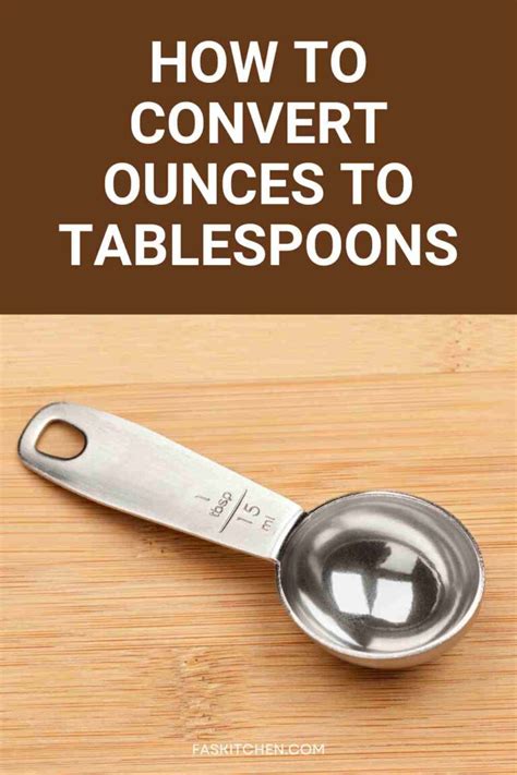 How Many Ounces In A Tablespoon Easy Conversion Tips With Examples