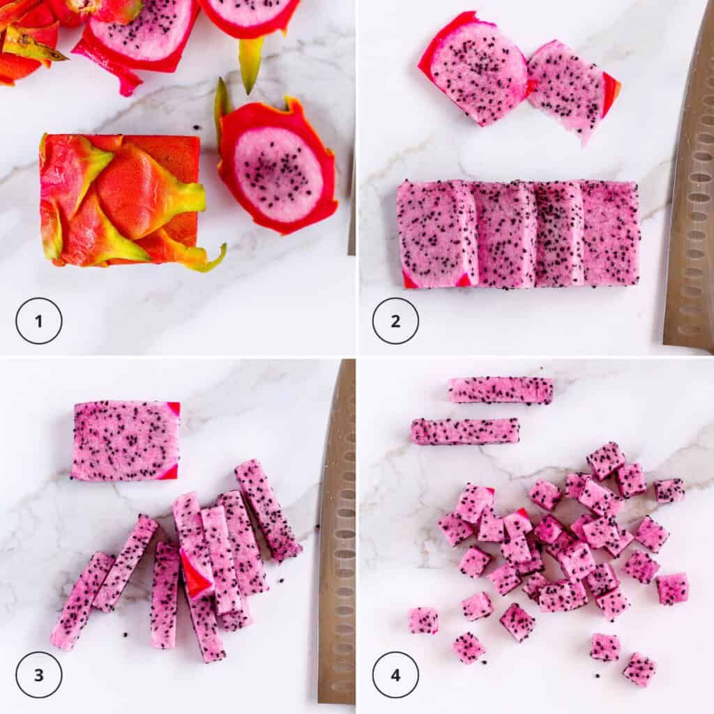 How To Cut Dragon Fruit 10 Ways Poppys Wild Kitchen