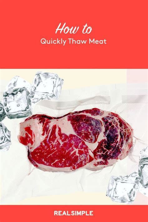 How To Quickly Thaw Meat Food Safety Tips Eating Organic Food