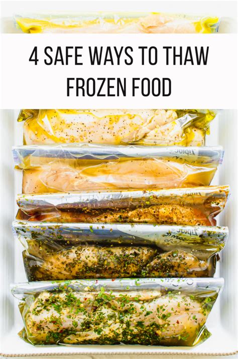 How To Thaw Chicken 4 Easy Methods From Freezer Cooking Experts