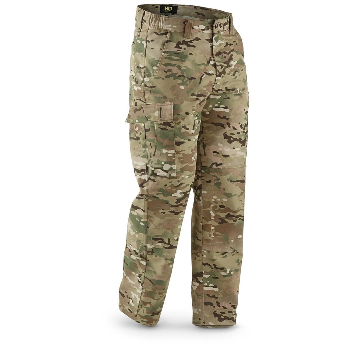 Hq Issue Military Style Tactical Army Pants 592440 Tactical