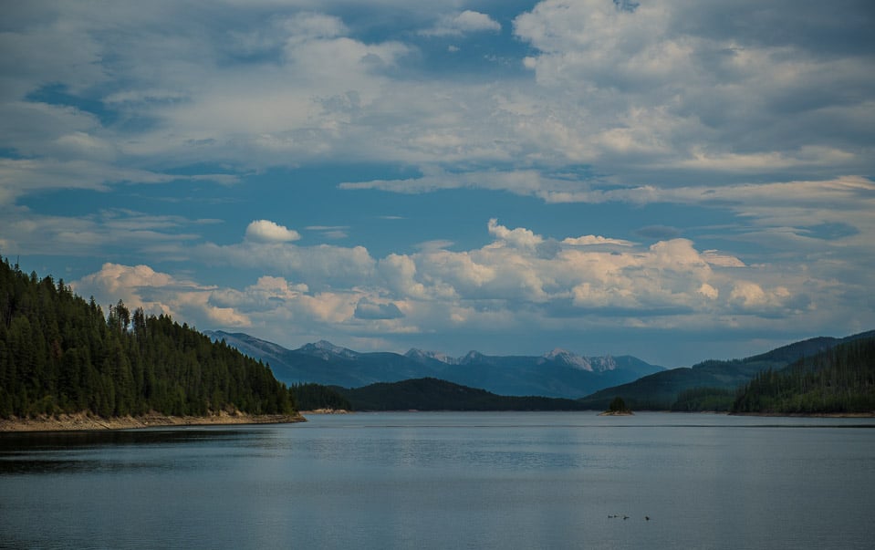 Hungry Horse Reservoir East Montana Off Road Trail Map Photos