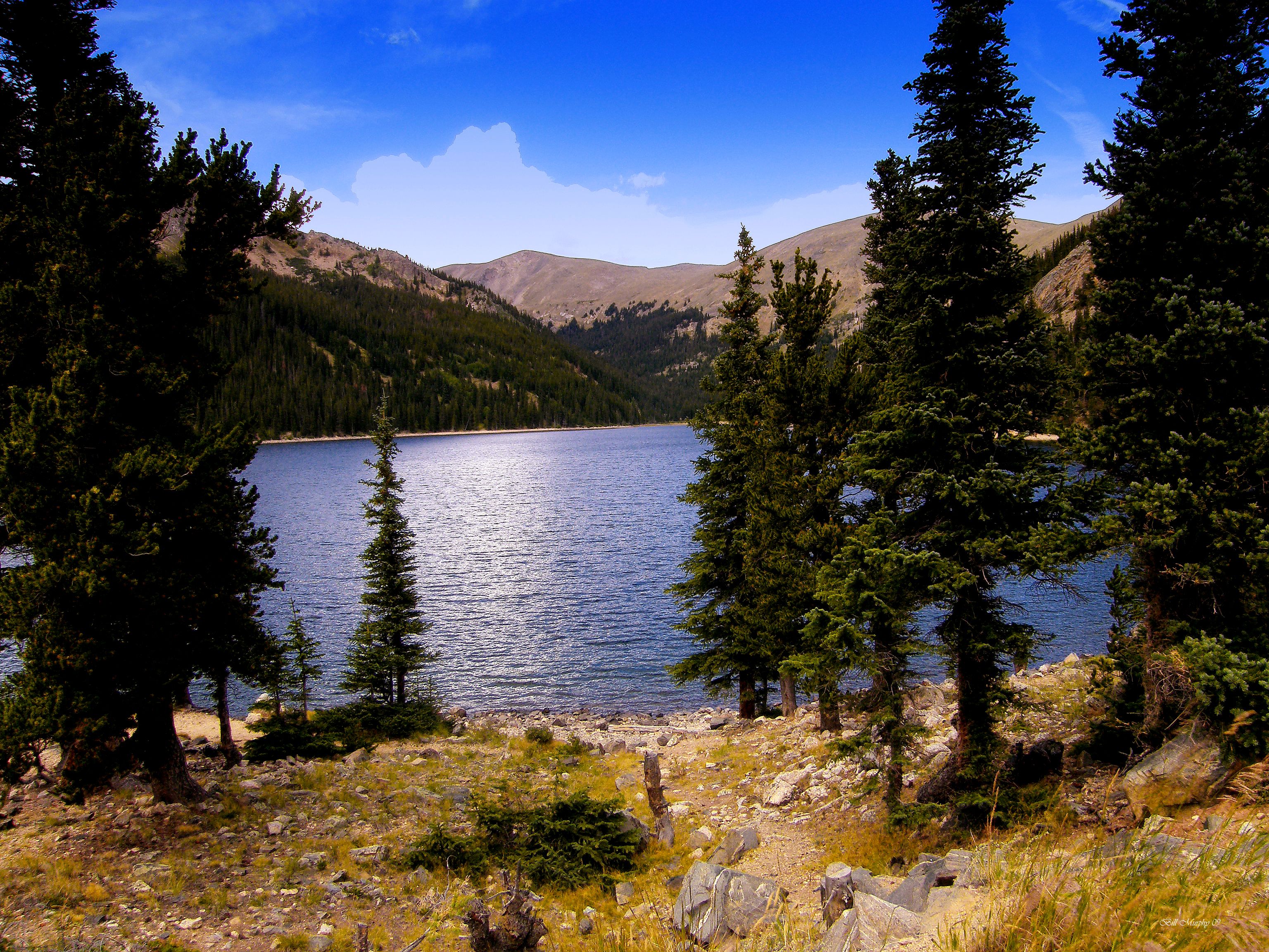 Jefferson Lake Colorado Got To See This Covered In Snow Absolutely