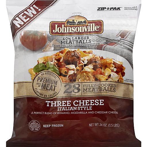 Johnsonville Three Cheese Italian Style Premium Fully Cooked Smoked