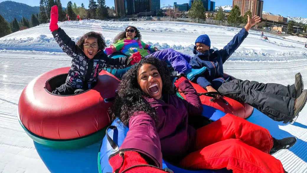 Lake Tahoe Snow Tubing Youtube