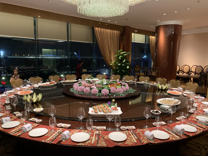 Large Banquet Table For 40 Image Free Stock Photo Public Domain