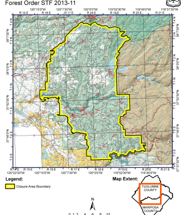 Located In The Stanislaus National Forest God S Bath Is Close To The